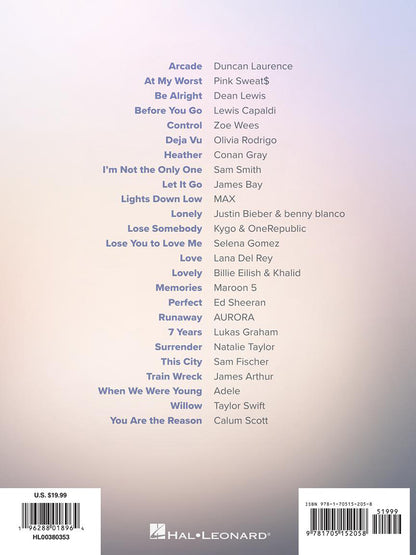 Soft Pop Sheet Music Collection PVG