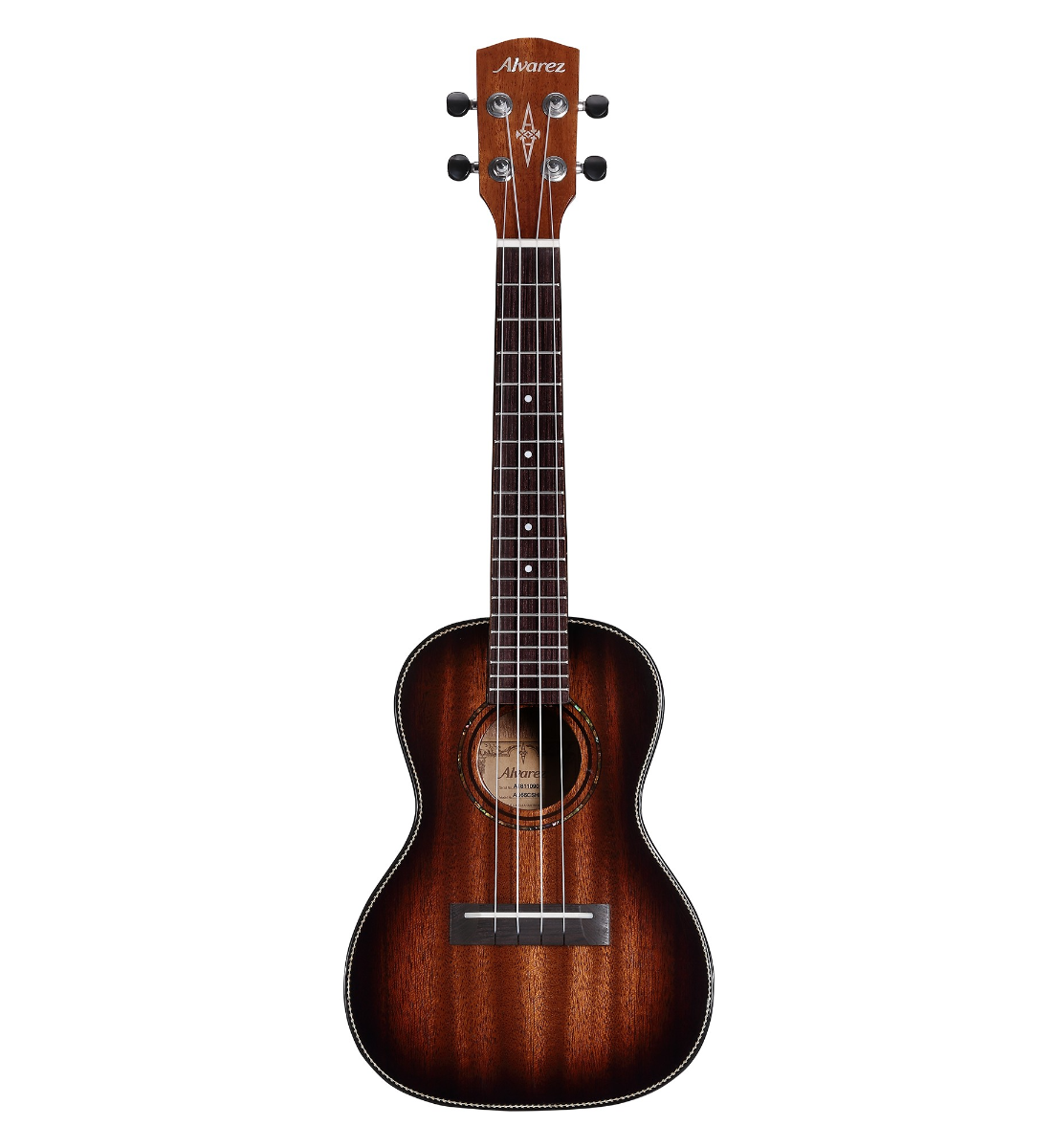 Alvarez Artist AU66CSHB CONCERT UKE in Shadowburst