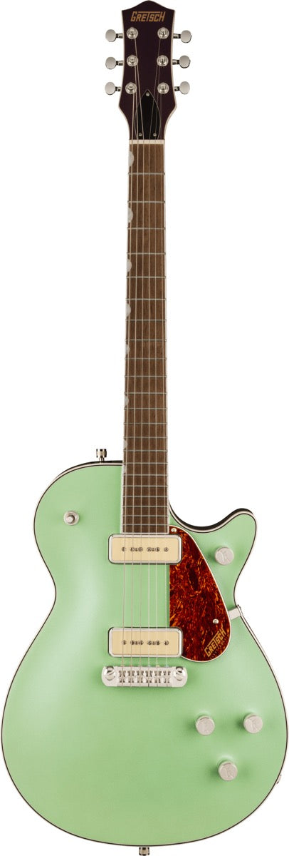 Grestch G5210-P90 Electromatic Jet Two 90 Single Cut with Wraparound in Broadway Jade
