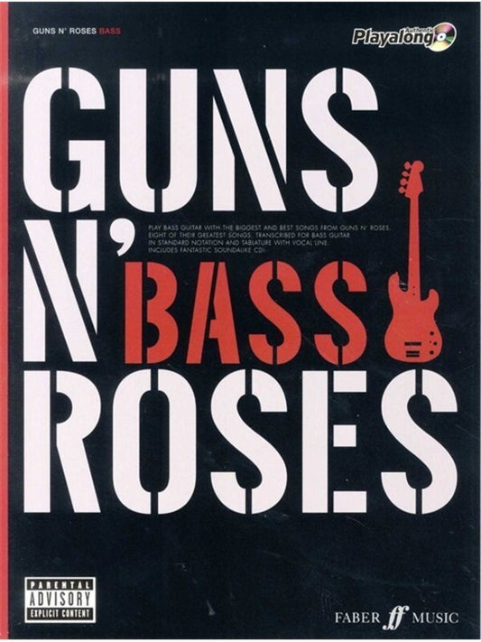 Guns N Roses Authentic Bass Playalong BK/CD