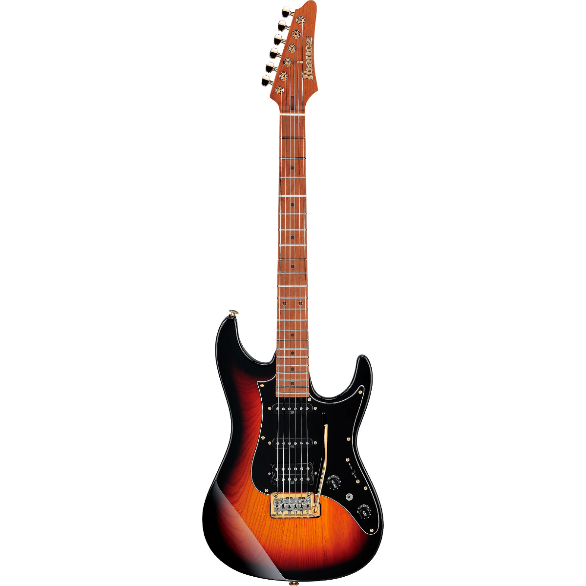 Ibanez Prestige AZ2204AG Electric Guitar in Tri Fade Burst
