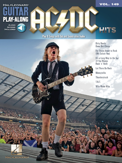 AC/DC Hits Guitar Play Along Volume 149 Tab