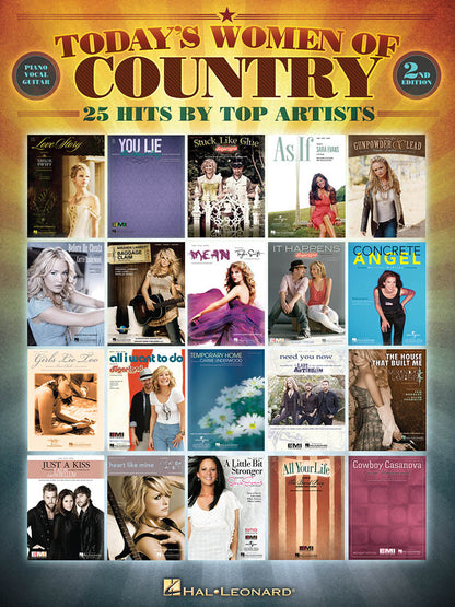 Today's Women Of Country 2nd Edition PVG