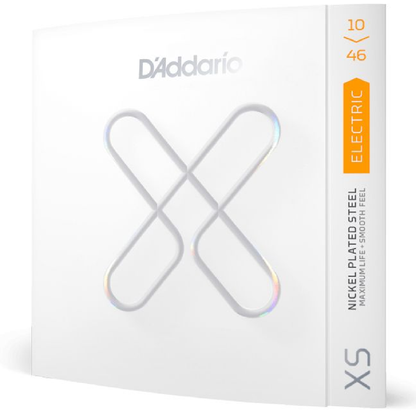 D'Addario XS Regular Light Coated Electric Guitar Strings 10-46 Gauge