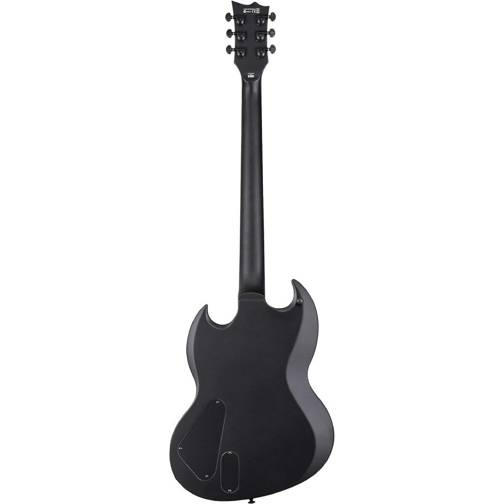 ESP LTD Viper 400 Baritone Electric Guitar in Black Satin