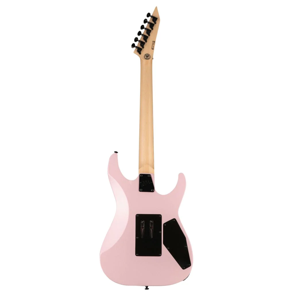 ESP LTD Mirage Deluxe '87 Left Handed Electric Guitar in Pearl Pink