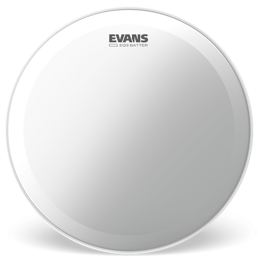 Evans 24" EQ3 Frosted Drumheads