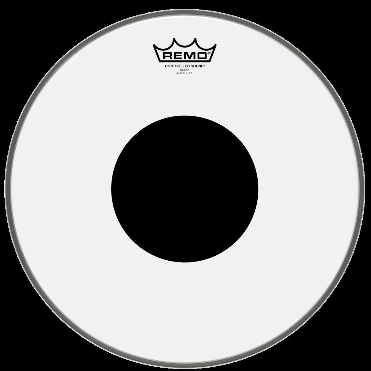Remo Controlled Sound Clear 14" Black Dot Drum Head