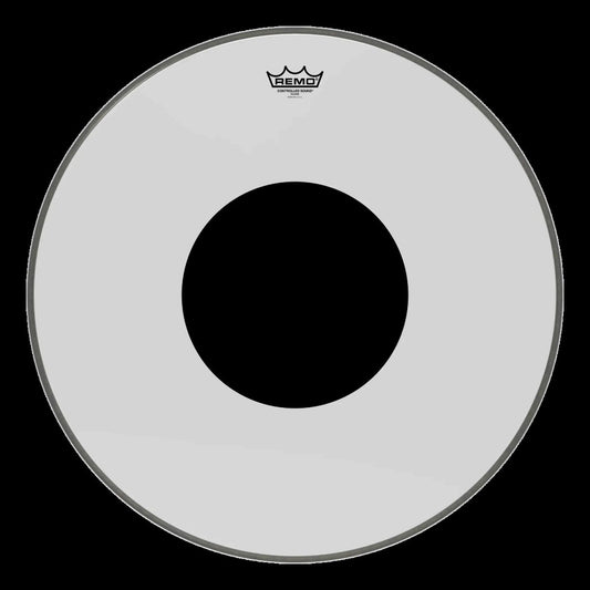 Remo Controlled Sound Clear Black Dot 24" Drumhead