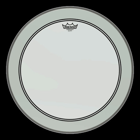 Remo Powerstroke 3 2.5" Impact Pad Clear 22" Bass Drumhead