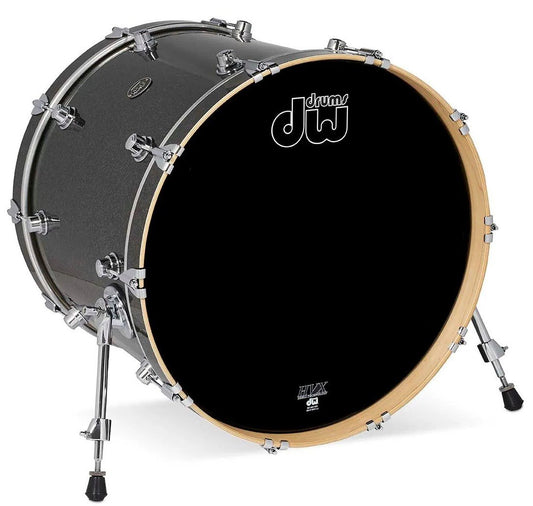 DW Performance Series Kick Drum Pewter Sparkle Finish Ply 18" x 22"
