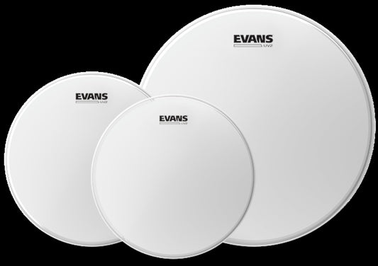 Evans UV2 Series Coated Tom Pack 10", 12" and 14"