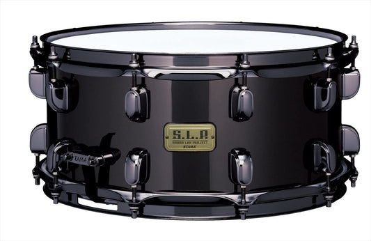 Tama SLP LBR1465 6.5" x 14" Black Brass Snare Drum