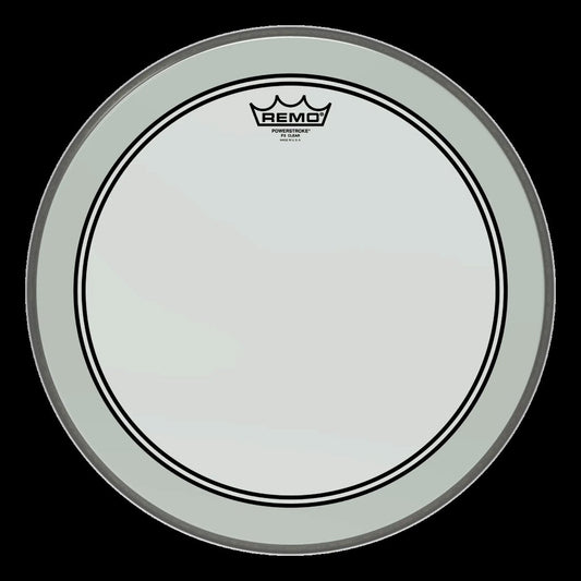 Remo Powerstroke 3 2.5" Impact Pad Clear 16" Bass Drumhead