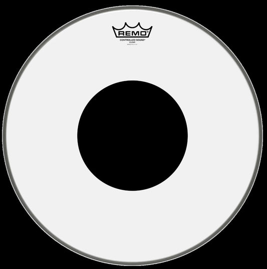 Remo Controlled Sound Clear 16" Black Dot Drum Head