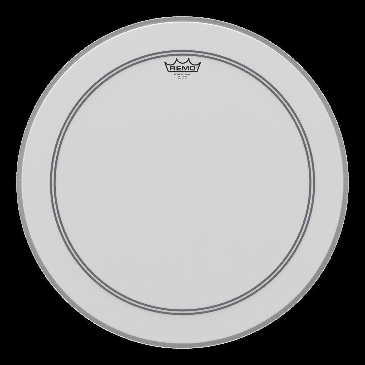 Remo Powerstroke 3 2.5" Impact Pad Coated 22" Bass Drumhead