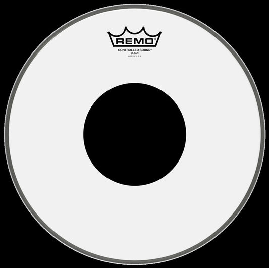 Remo Controlled Sound Clear 12" Black Dot Drum Head