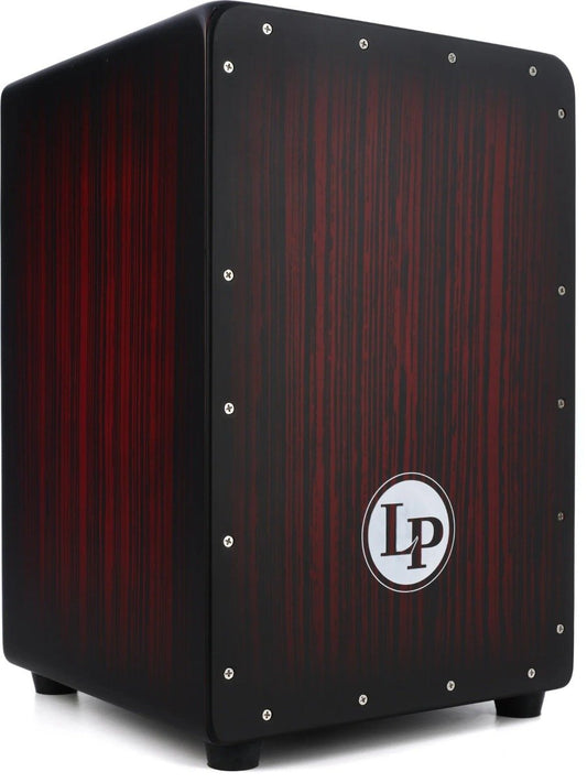 Latin Percussion Aspire Accents Cajon in Darkwood Streak
