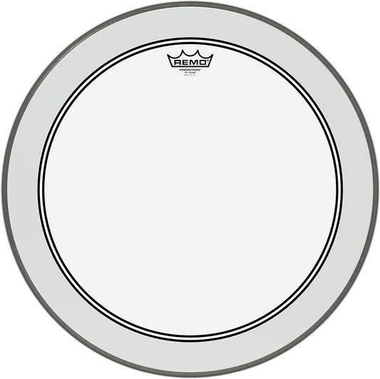 Remo Powerstroke 3 2.5" Impact Pad Clear 20" Bass Drumhead