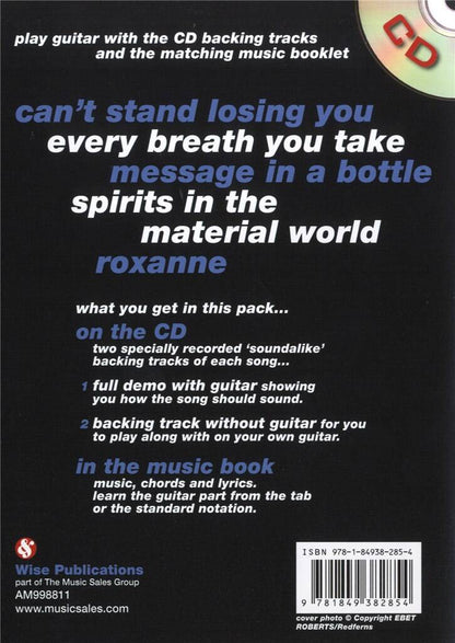 Play Along Guitar The Police BOOKLET/CD