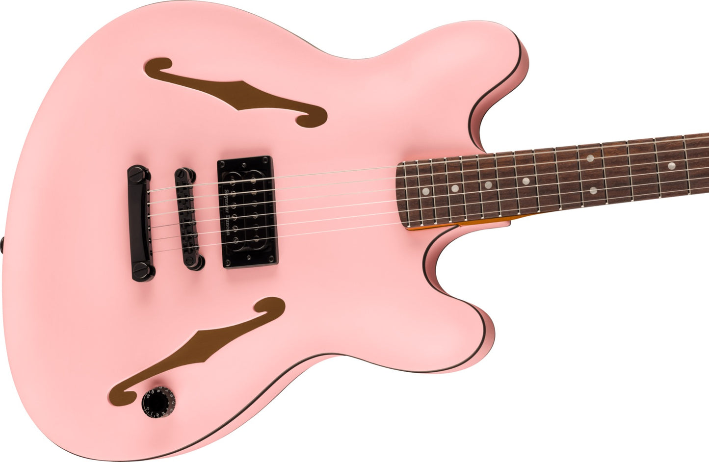 Fender Tom DeLonge Starcaster in Satin Shell Pink