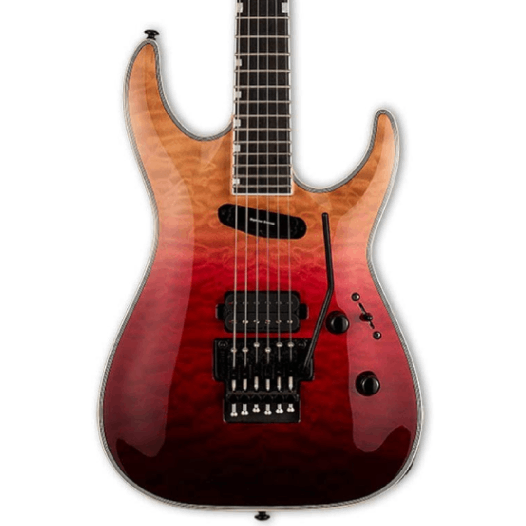 ESP LTD MH 1000HS Electric Guitar in Black Cherry Fade