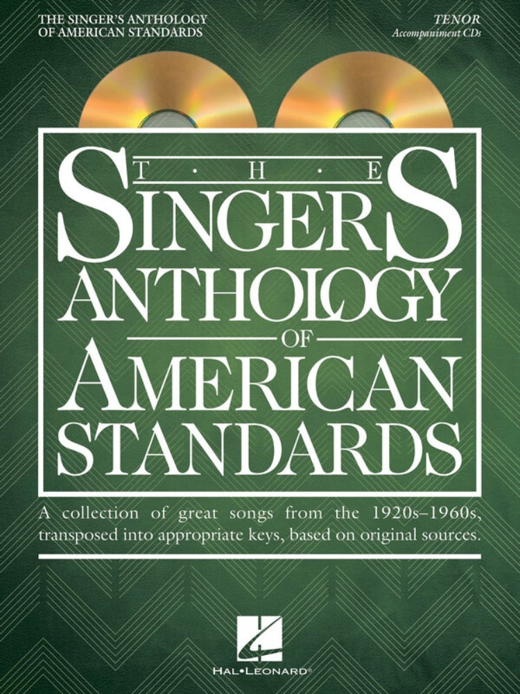 The Singer's Anthology of American Standards Tenor Accompaniment CDs