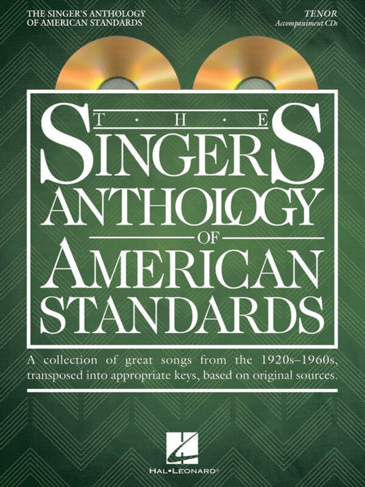 The Singer's Anthology of American Standards Tenor Accompaniment CDs
