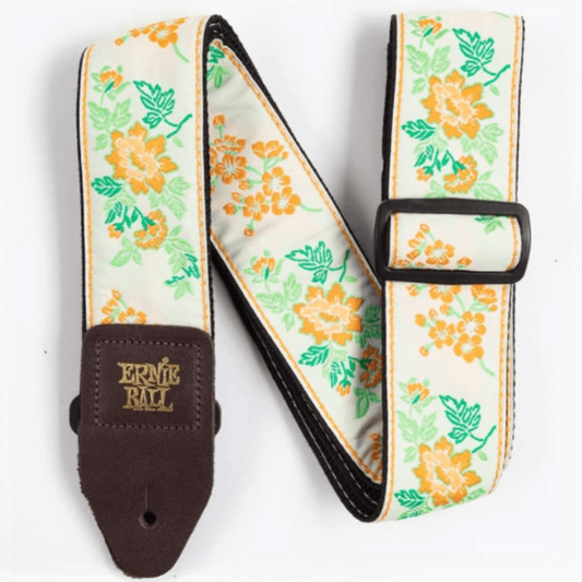 Ernie Ball Classis Jacquard Guitar Or Bass Strap in Alpine Meadow