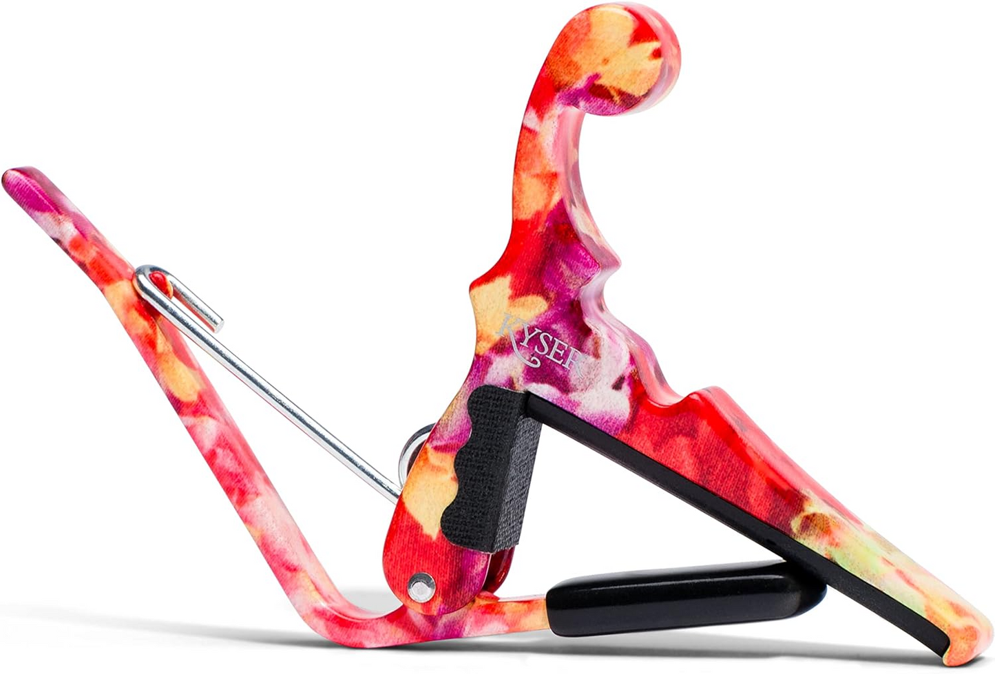 Kyser Quick Change Capo for Ukulele in Hawaiian Lei