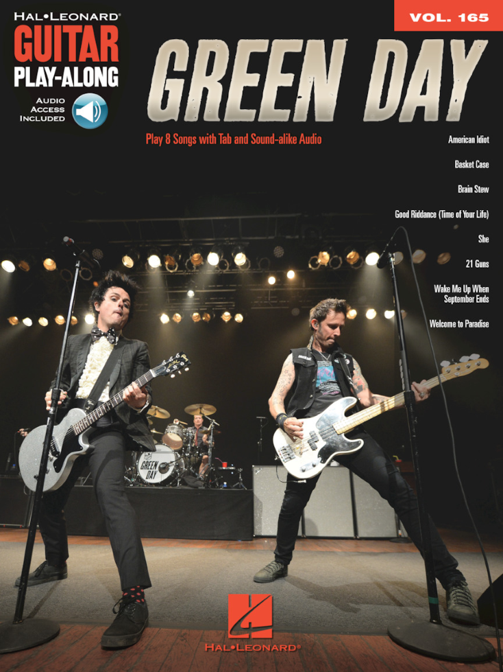 Green Day Guitar Play Along Volume 165 Guitar Tab