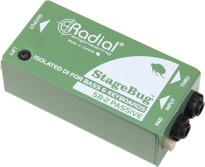 Radial StageBug SB-2 1-channel Passive Instrument Direct Box