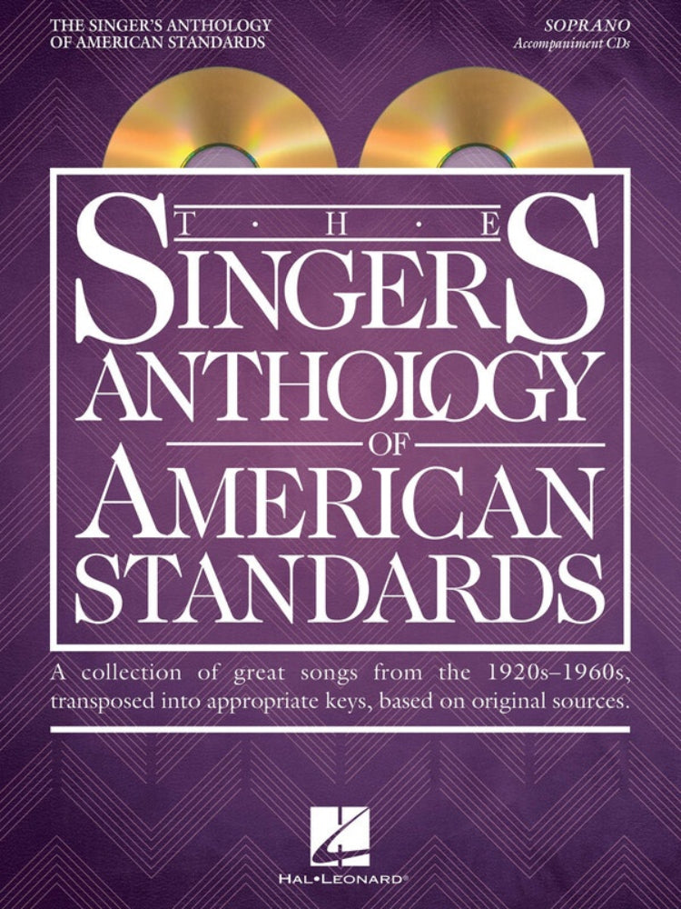 The Singer's Anthology of American Standards Soprano Accompaniment CDs