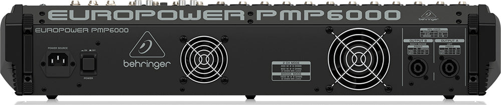 Behringer EuroPower PMP6000 1600W 20 Channel Powered Mixer