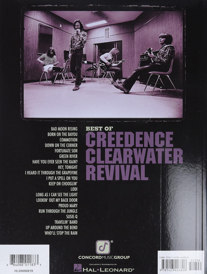 Best of Creedence Clearwater Revival Book and Creedence Clearwater Revival DVD