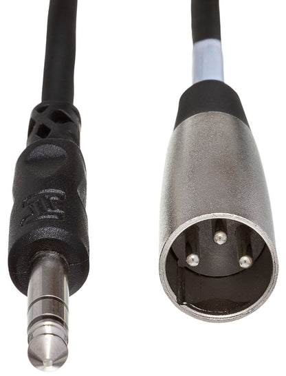 HOSA STX105M Balanced Interconnect Cable 1/4" TRS to XLR3M 5Ft
