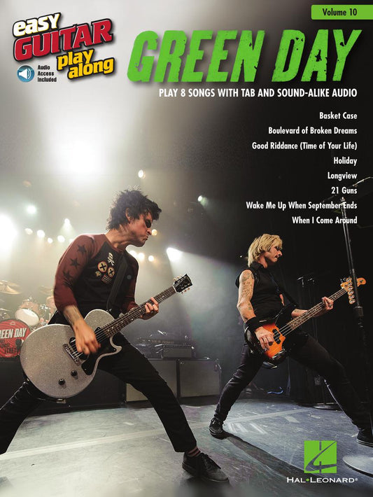Green Day Easy Guitar Play Along Volume 10 Bk/Cd