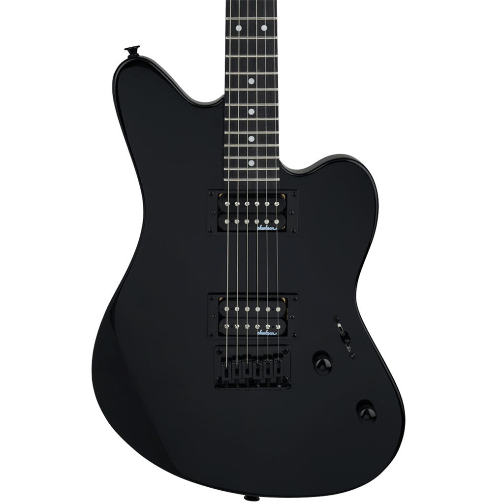 Jackson JS Series Surfcaster JS22 HT Electric Guitar in Gloss Black