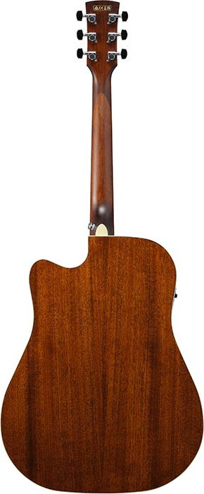 Ibanez AW70ECE Artwood Solid Acoustic Electric Guitar in Natural High Gloss