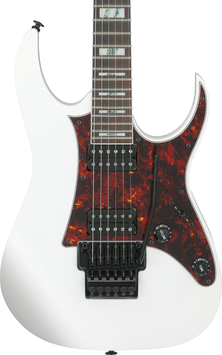 Ibanez Prestige RG653DX Electric Guitar in White Flat