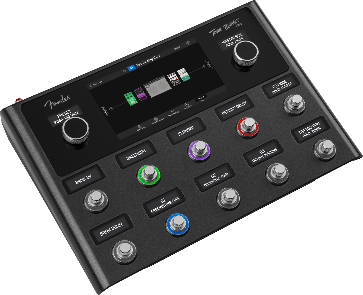 Fender Tone Master Pro Multi effects Guitar Workstation