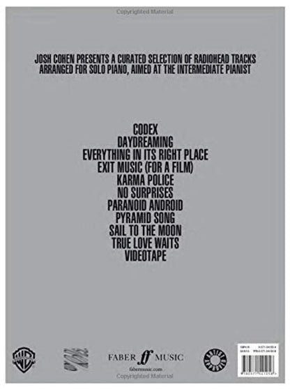 Josh Cohen Radiohead For Solo Piano