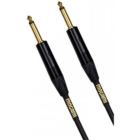 Mogami 6 ft Gold Straight End to Straight End Instrument Cable