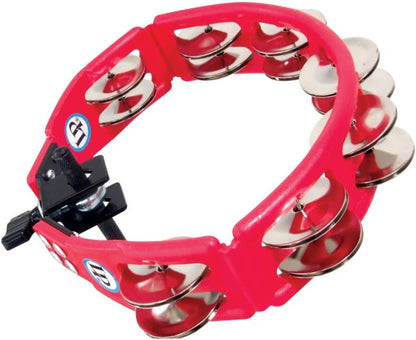LP LP161 Cyclops Mountable Tambourine in Red steel