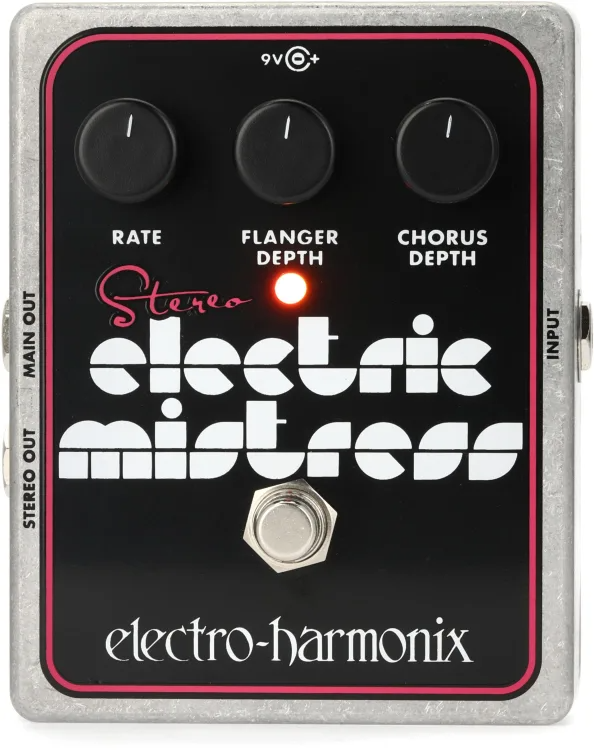 Electro Harmonix Stereo Electric Mistress Flanger And Chorus Pedal