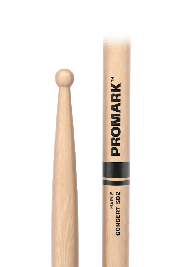 Promark Concert SD2 Lacquered Maple Wood Tip Drumstick
