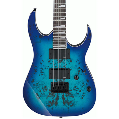 Ibanez RGR221PA Electric Guitar in Aqua Burst