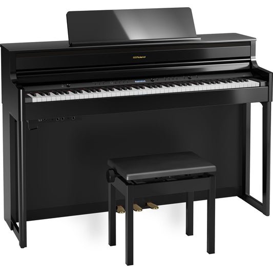 Roland HP704 Digital Piano in Polished Ebony