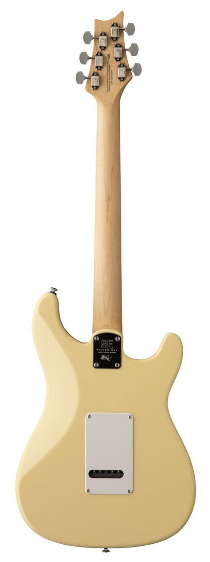 PRS SE Silver Sky Rosewood Lefty Elecric Guitar in Moon White