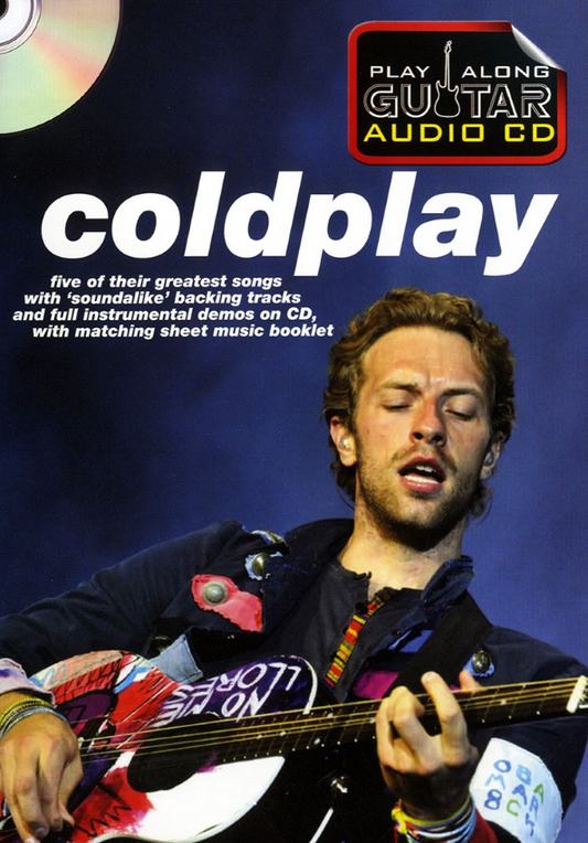 Coldplay Play Along Guitar Book & CD